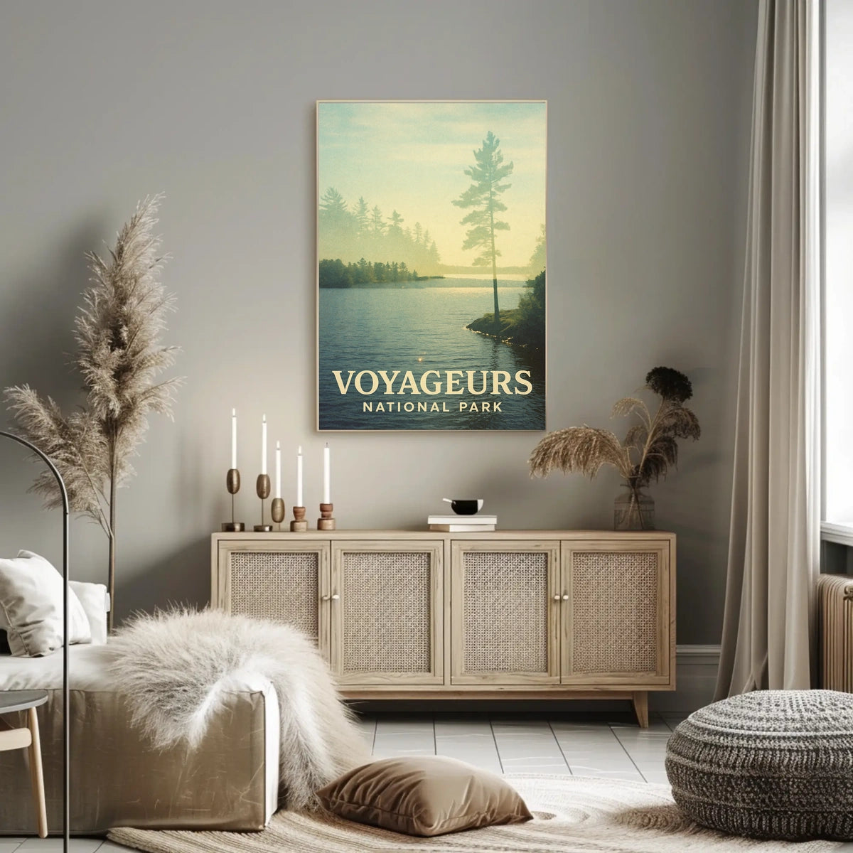 Voyageurs National Park Poster