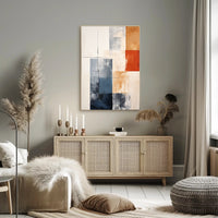 Abstract Geometric Harmony Abstract Poster