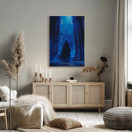 Mystical Gothic Cathedral Fantasy Art Poster PosterGoat