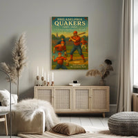 Philadelphia Quakers Celebrating A Poster