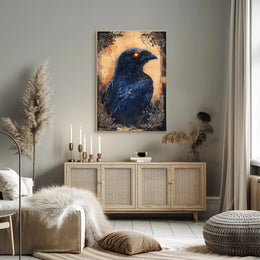 The Enigmatic Raven Poster