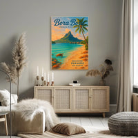 Bora Bora Discover Paradise Poster