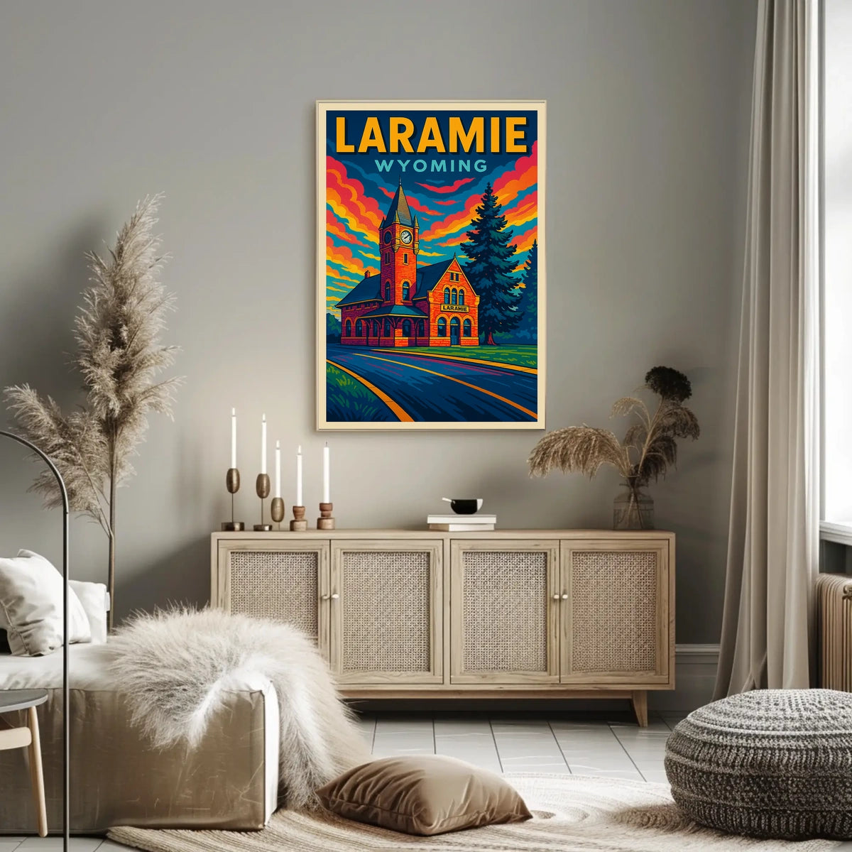 Laramie, Wyoming Poster