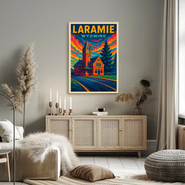 Laramie, Wyoming Poster