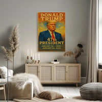Donald Trump 47Th President Poster