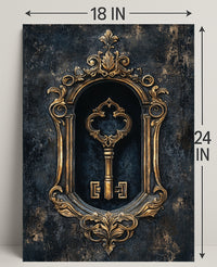 The Ornate Key Poster