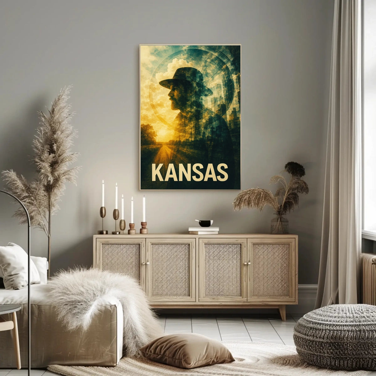 Kansas Reflections Poster