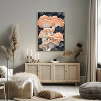 Enchanted Fungi Art Print Wall Decor