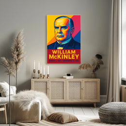 William McKinley Presidential Portrait Poster