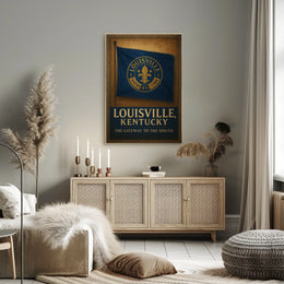 Louisville Kentucky Gateway Cityscape Photography Poster