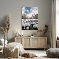 Winter Wonderland in Tranquil Yosemite National Park Poster