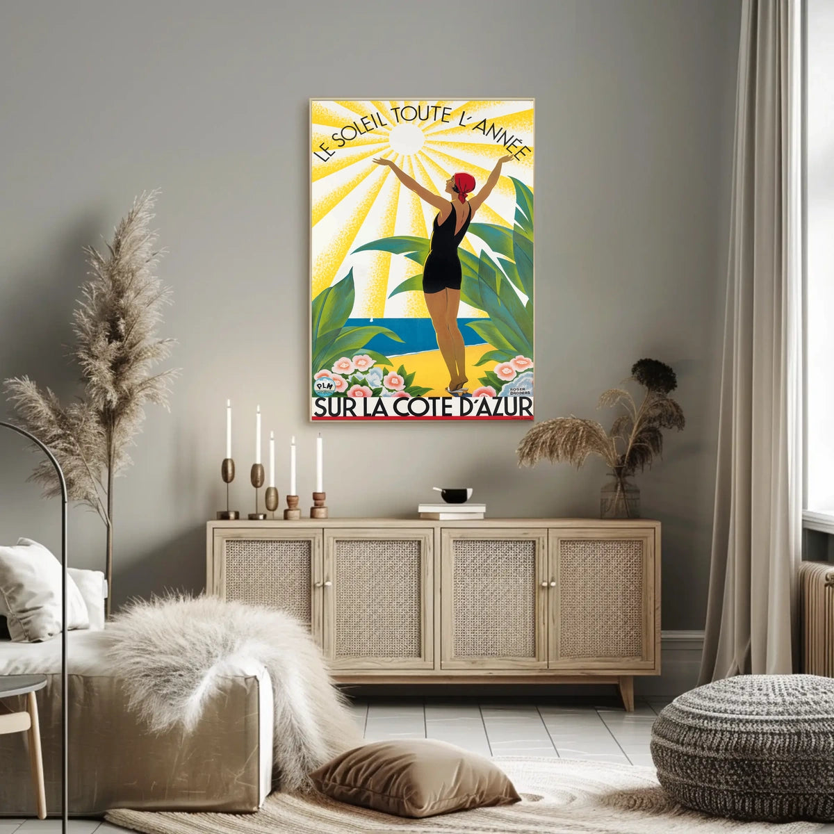 Le Soleil Toute LAnnée Poster