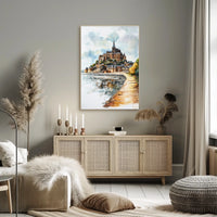 France Mont Saint Michel Poster
