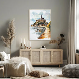 France Mont Saint Michel Poster