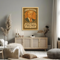 President Donald Trump A Legacy in Bloom Poster