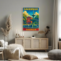 Savannah, Georgia Poster