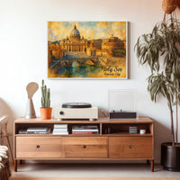 Holy See Vatican City Travel Photography Realism Poster