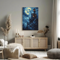 Medieval Knight Templar Photorealistic Battle Poster PosterGoat