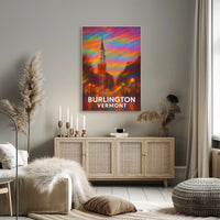 Burlington Vermont Wanderlust Photography Poster