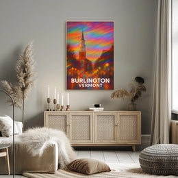 Burlington Vermont Wanderlust Photography Poster