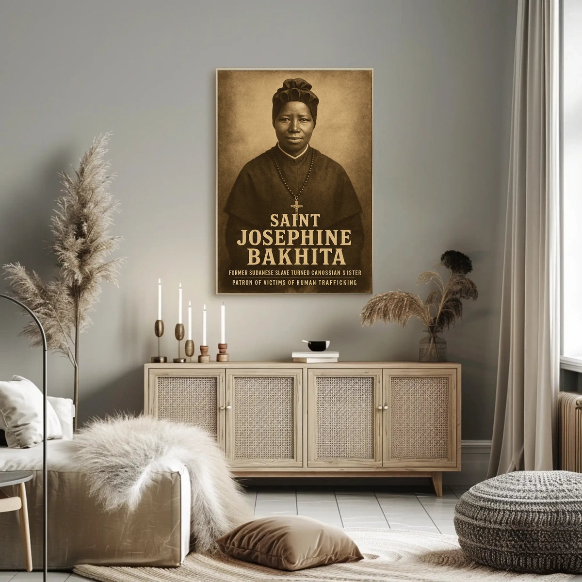 Saint Josephine Bakhita Poster