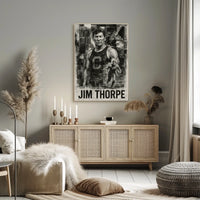 Jim Thorpe Athletic Legend Poster