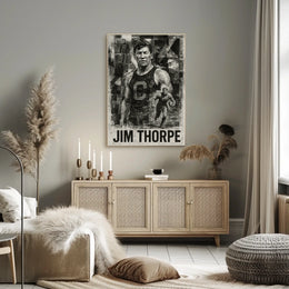 Jim Thorpe Athletic Legend Poster
