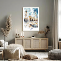 Cairo Architectural Splendor Poster PosterGoat