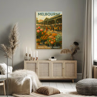 Queen Victoria Market Melbourne Poster