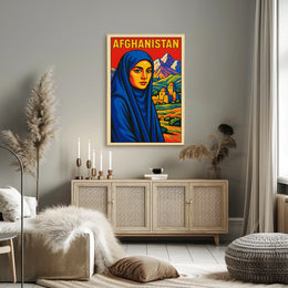 Afghanistan Cultural Portrait Poster