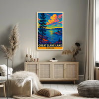 Great Slave Lake Canada Poster