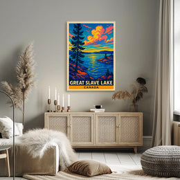 Great Slave Lake Canada Poster
