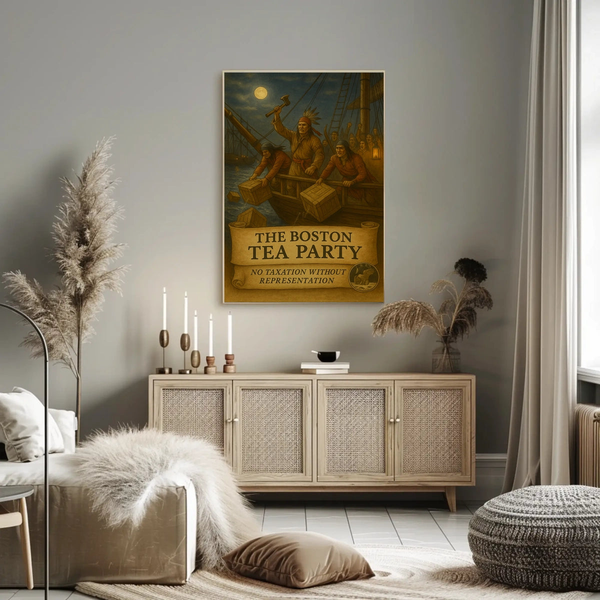 The Boston Tea Party Poster