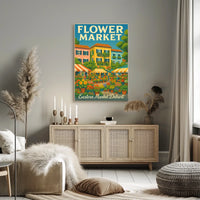 Flower Market Poster
