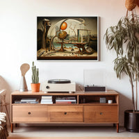 Surreal Scientific Dreamscape: Abstract or Artistic Poster