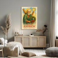 Saint Andrew Christmas Iconography Cultural or Heritage Poster