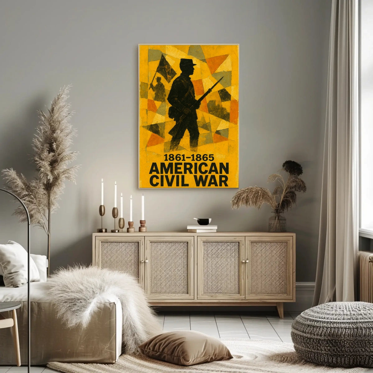 American Civil War Commemoration Poster