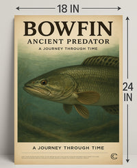 Bowfin Ancient Predator Poster PosterGoat