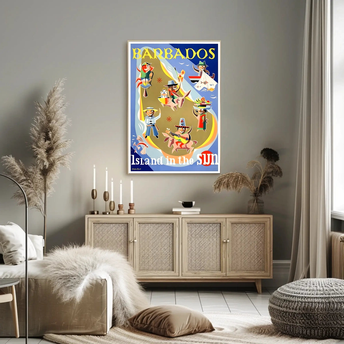 Barbados Island In The Sun Poster