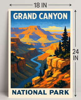 Grand Canyon National Park Poster PosterGoat