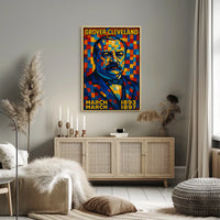 Grover Cleveland Presidential Tenure Poster