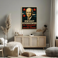 Dwight Eisenhower 34th President Poster