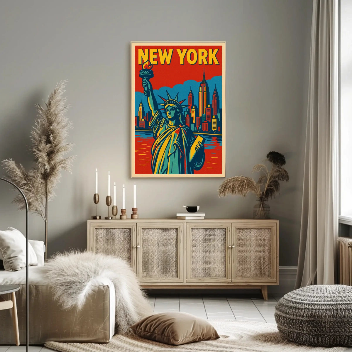 New York City Skyline Poster