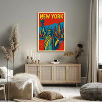 New York City Skyline Poster