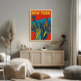 New York City Skyline Poster