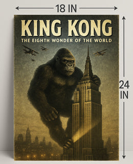 King Kong The Eighth Wonder of the World Poster PosterGoat