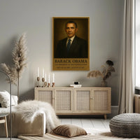 Barack Obama Presidential Portrait Historical or Presidential Poster