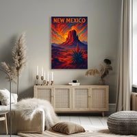 New Mexico Sunset Poster