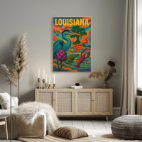 Louisiana Vibrance Poster