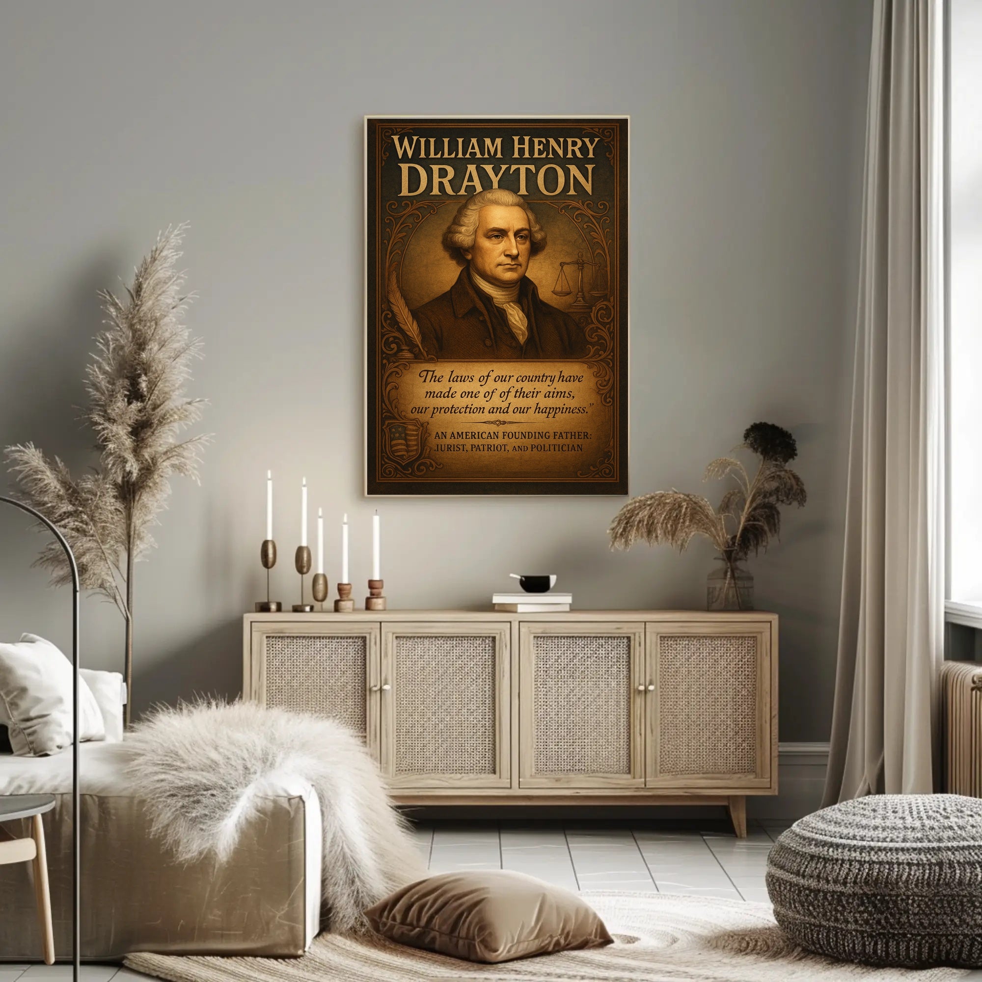 William Henry Drayton American Founding Father Poster PosterGoat